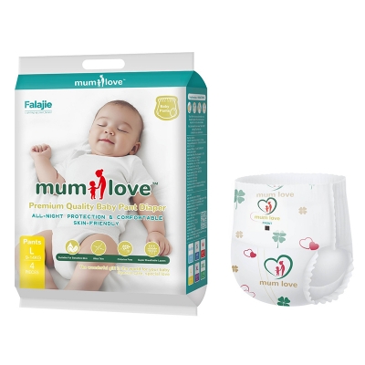 Picture of Mumlove Diaper Ultra Thin Baby Pant Style (Origin Japan) - L-4 pcs (9-14kgs)