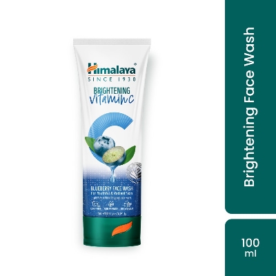 Picture of Himalaya Brightening Vitamin C Bluberry Face Wash-100ml
