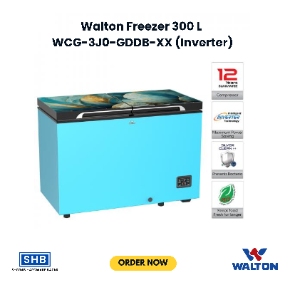 Picture of Walton Freezer 300 L WCG-3J0-GDDB-XX (Inverter) 