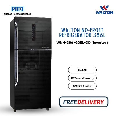 Picture of Walton Non-Frost Refrigerator 386 L WNH-3H6-GDEL-DD (Inverter) 