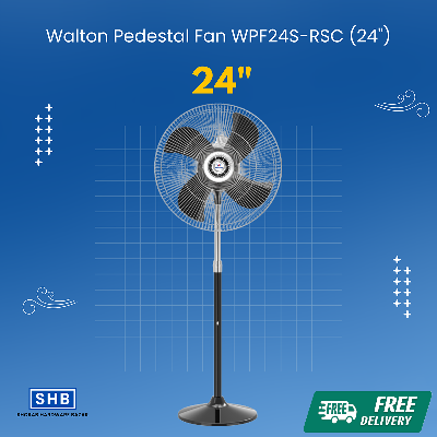 Picture of Walton Pedestal Fan WPF24S-RSC (24") (Black)