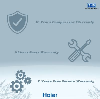 Picture of Haier Official 1.6 Ton 19000BTU CleanCool Inverter AC [HSU-19CleanCool(INV)(Pro)] (White)