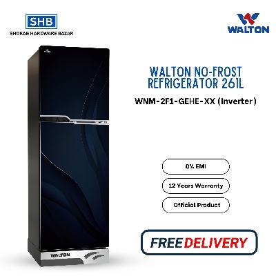 Picture of WALTON Non Frost Inverter 261L REFRIGERATOR WNM-2F1-GEHE 