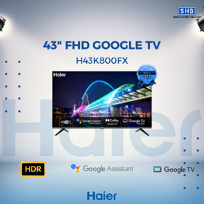 Picture of HAIER H43K800FX 43" FHD Google TV (Black)