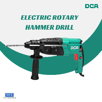Picture of DCA ELECTRIC ROTARY HAMMER DRILL AZC800-26 800W (Black)