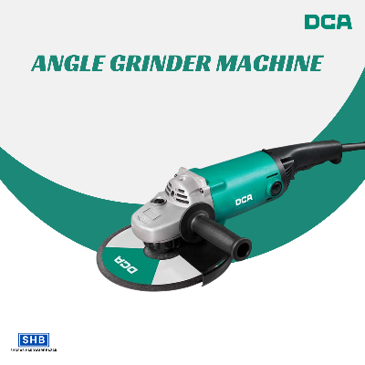 Picture of DCA 7" ANGLE GRINDER MACHINE ASM03-180 2200W (Black)