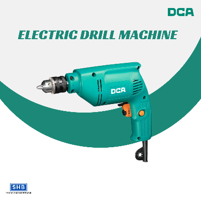 Picture of DCA ELECTRIC DRILL MACHINE AJZ10A 300W 10 MM (Black)