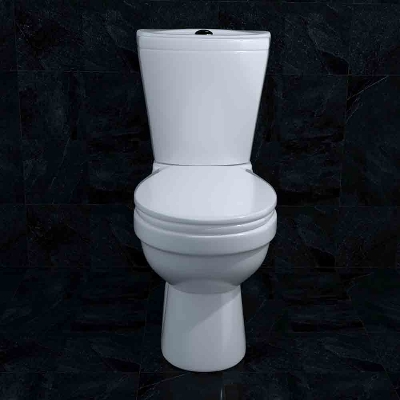 Picture of Stella VERSO Expedient Two Piece Commode (White)