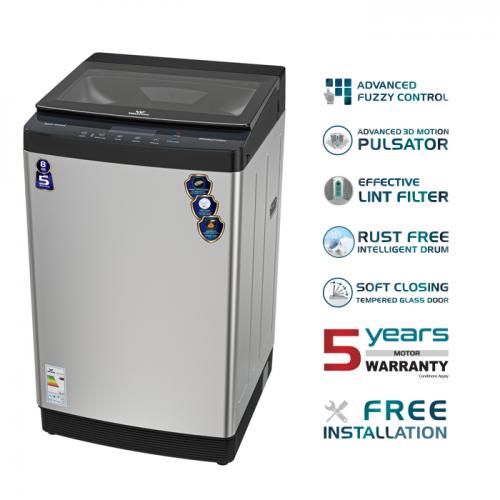 Picture of Walton Top Load 8 KG Washing Machine - WWM-ATG80 (Silver)