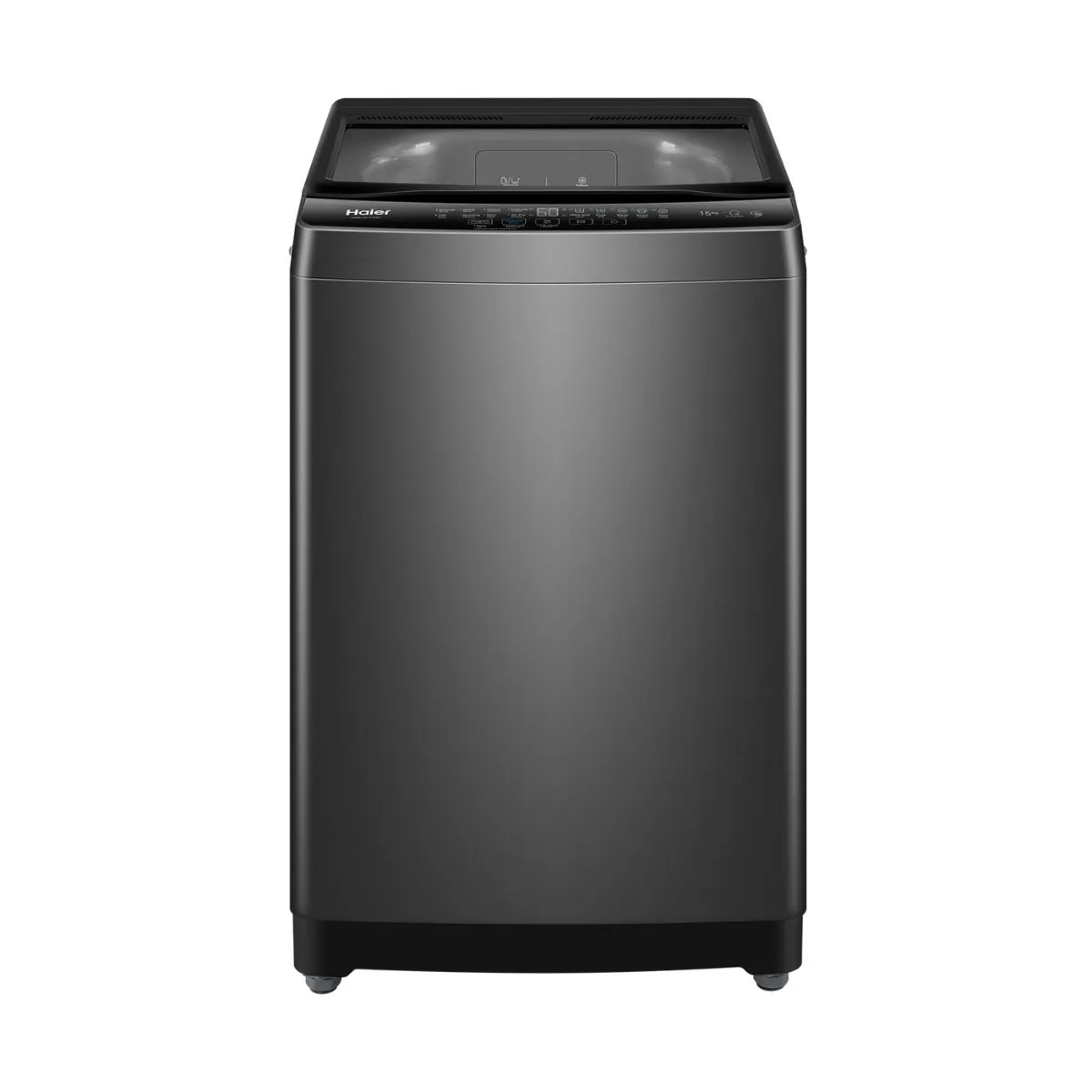 Picture of Haier 8 KG Top Load Automatic Washing Machine With Official Warranty (Dark Ash)