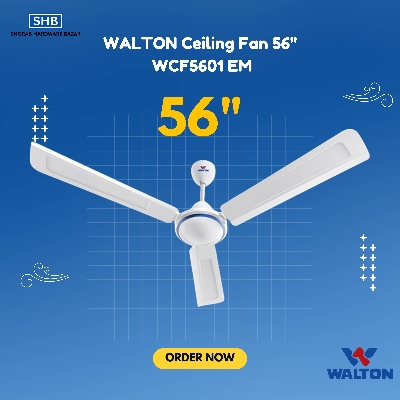 Picture of WALTON Ceiling Fan WCF5601 EM (56") (White)