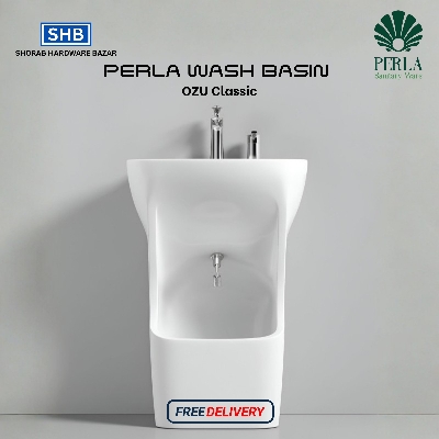 Picture of Perla Ozu Clasic Wash Basin BHL-08 (White)
