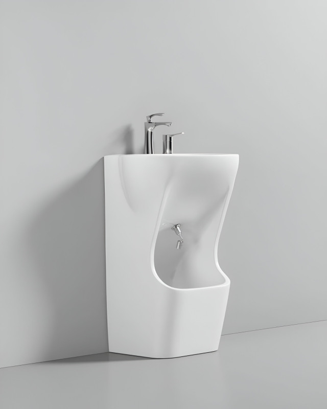Picture of Perla Ozu Clasic Wash Basin BHL-08 (White)
