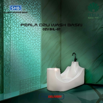 Picture of Perla Ozu Wash Basin BHL-07 (White)