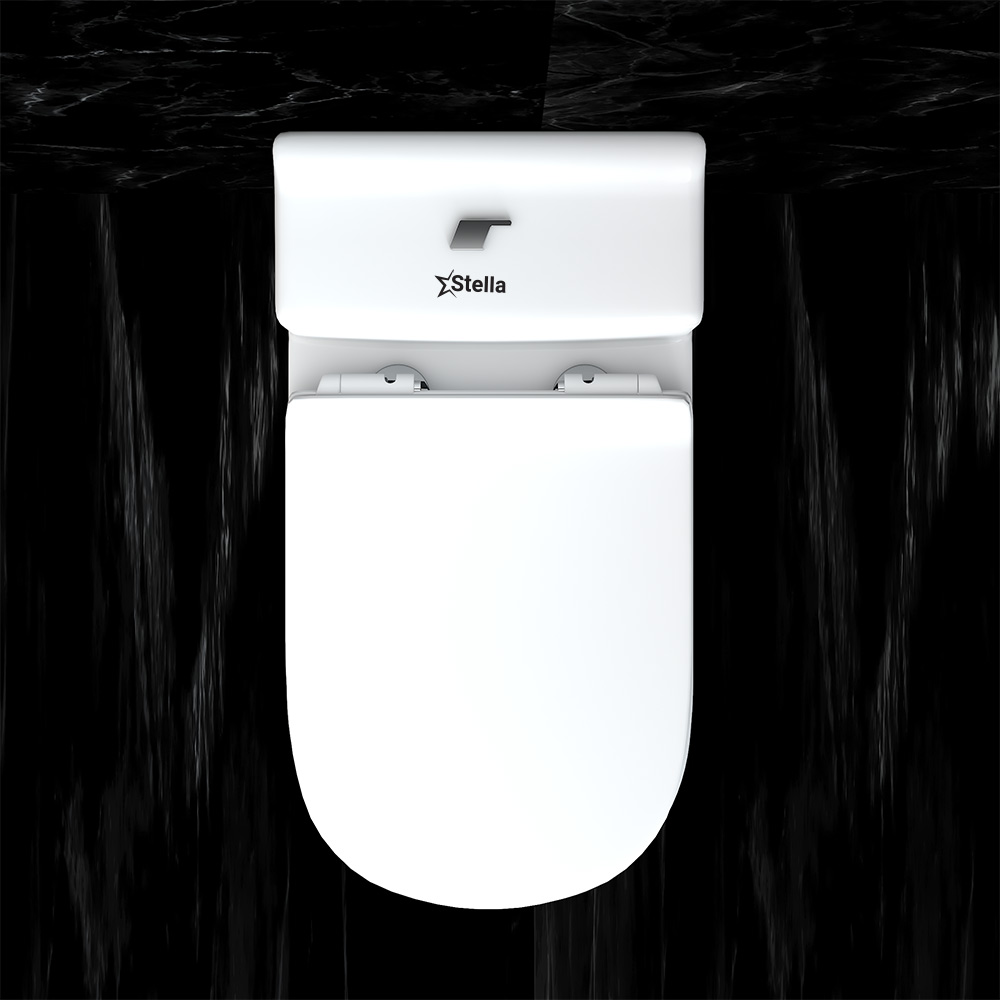 Picture of Stella TIANA Premium One Piece Commode with Free Delivery (White)