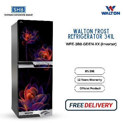 Picture of Walton Direct Cool Refrigerator 341L WFE-3B0-GDEN-XX (Inverter) (Multicolor)