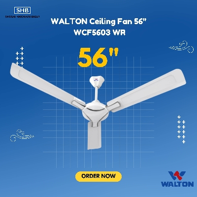 Picture of WALTON Ceiling Fan WCF5603 WR (56") (White)