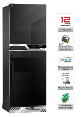 Picture of Walton Direct Cool Refrigerator 380 L WFC-3F5-I5-GEDE-FD (Inverter) with Free Delivery (Black)