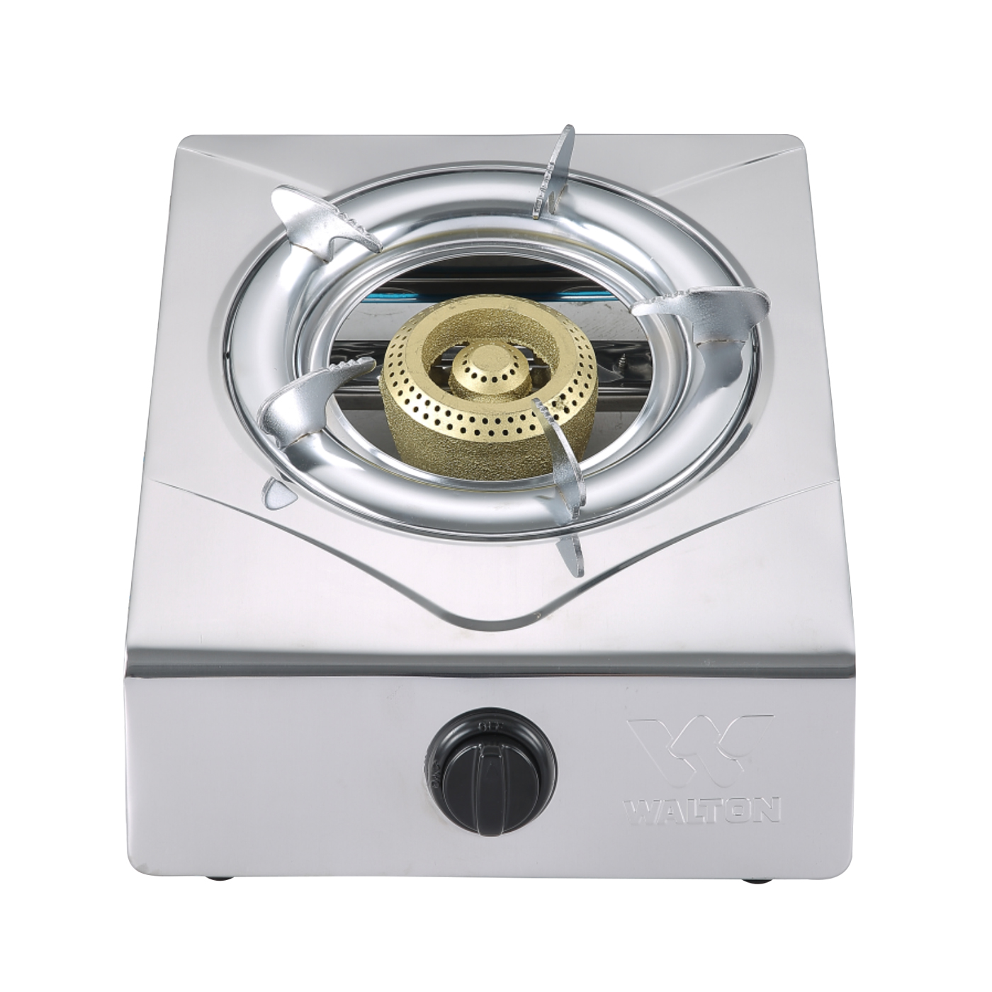 Picture of Walton Basic SS Auto Single Gas Stove WGS-SSH90 (LPG) (Silver)