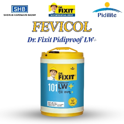 Picture of Dr. Fixit Pidiproof LW+ Roof Waterproofing (1 Liter)