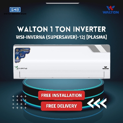 Picture of Walton 1 TON Inverter WSI-INVERNA (SUPERSAVER)-12J [PLASMA] with Free Delivery & Free Installation (White)