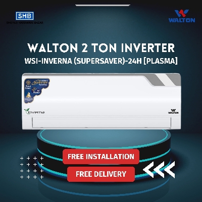 Picture of Walton 2 TON Inverter WSI-INVERNA (SUPERSAVER)-24H [PLASMA] with Free Delivery & Free Installation (White)