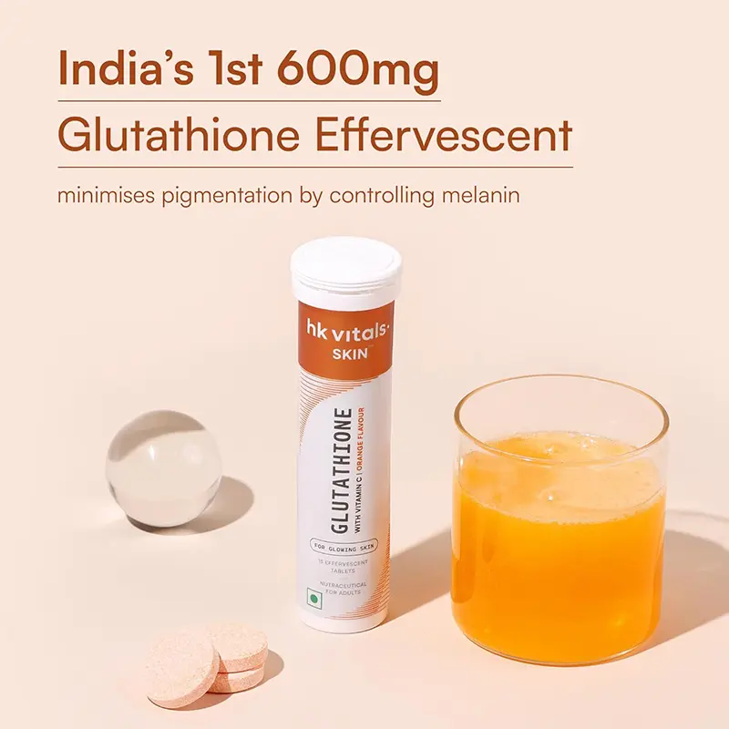 Picture of glutathione orange flavour