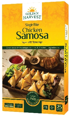 Picture of Single Bite Chicken Samosa 250 g - 25 PCS