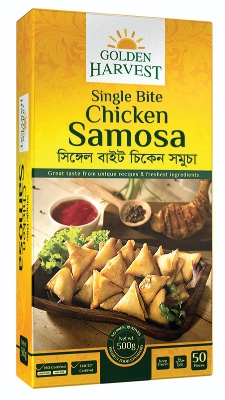 Picture of Single Bite Chicken Samosa 500 g - 50 PCS