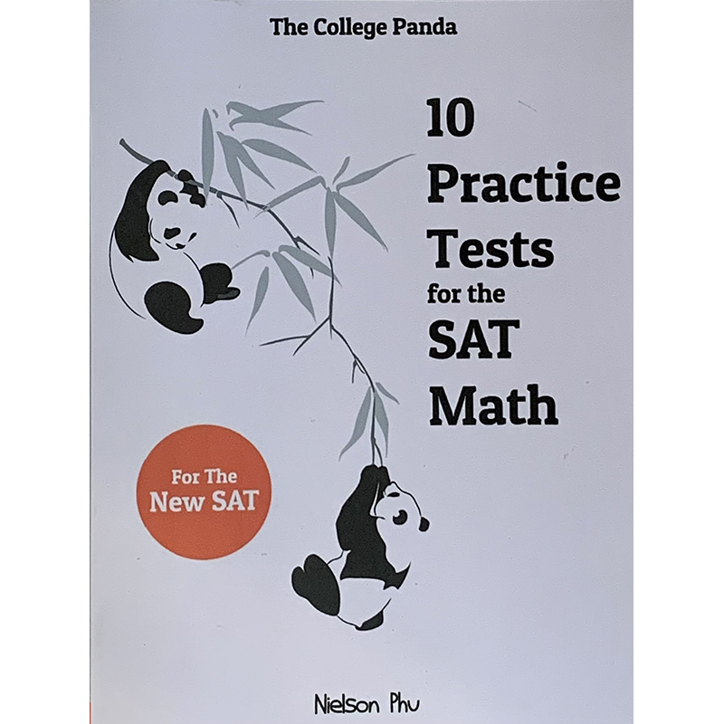 Picture of The College Panda's 10 Practice Tests for the SAT Math Paperback