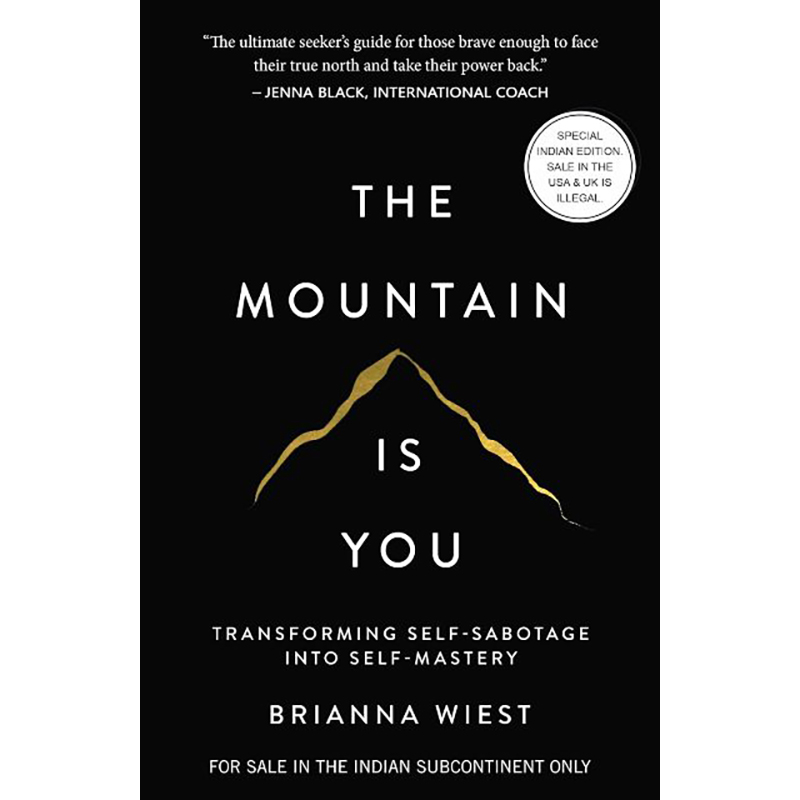 Picture of The Mountain Is You: Transforming Self-Sabotage Into Self-Mastery -(Paperback)- Yellow Print