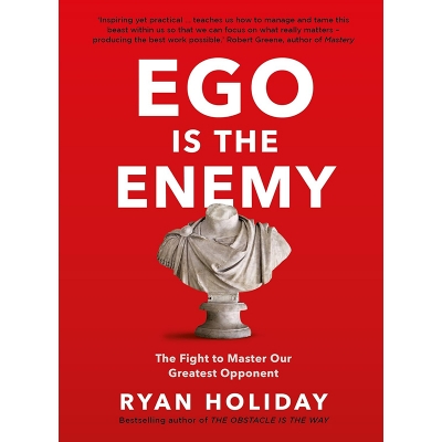 Picture of Ego is the Enemy (Paperback) white print