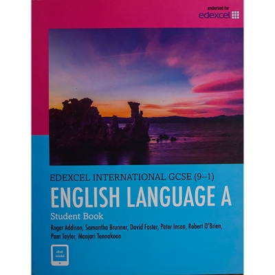 Picture of Pearson Edexcel International GCSE (9-1) English Language A Student Book