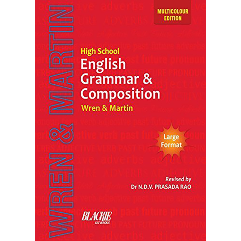 Picture of Wren & Martin High School English Grammar And Composition Book-White Print