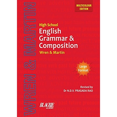 Picture of Wren & Martin High School English Grammar And Composition Book-White Print