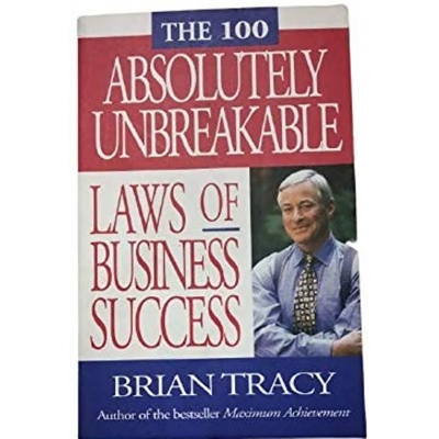Picture of The 100 Absolutely Unbreakable Laws of Business Success (Paperback)- Yellow print