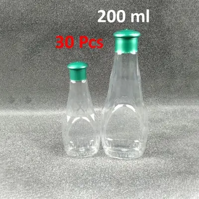 Picture of 200 Ml Diamond Shape Organic Oil Empty Bottle 30 Pcs