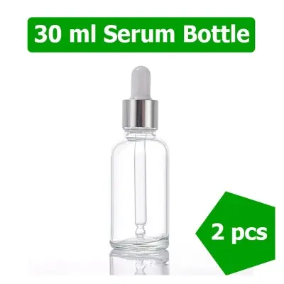 Picture of 30ml Serum Clear Glass Dropper Bottles 2 PCS