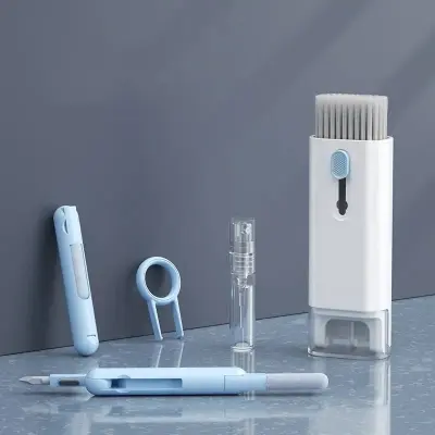 Picture of 7 in 1 touch screen cleaner brush Earbuds Earphone Cleaning Cleaning Tools Keyboard Cleaner Kit Airpod Screen Cleaner Pen kit