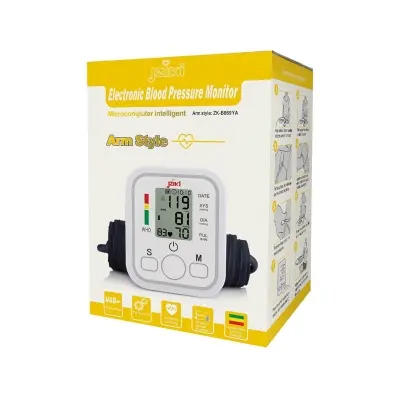 Picture of Digital Arm Blood Pressure Monitor Electronic 2.0-inch LCD Display Smart Voice BP Monitor Tonometer