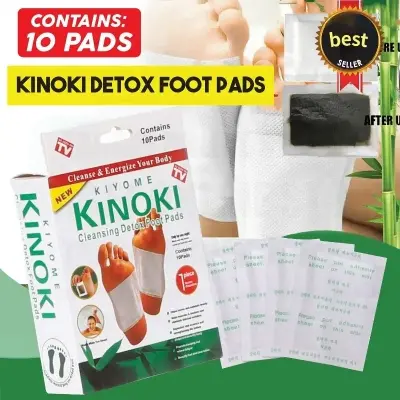Picture of Kinoki Cleansing Detox Foot Pad - 10 Pads