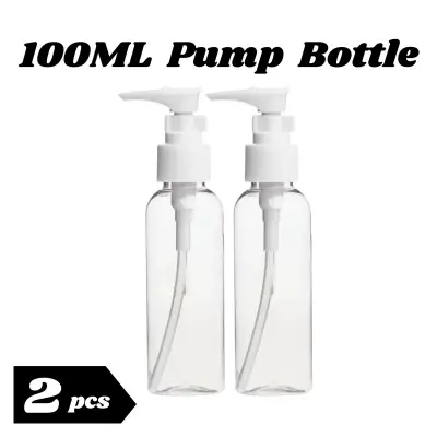 Picture of Pump Spray Bottle 100ml - White 2 Pcs
