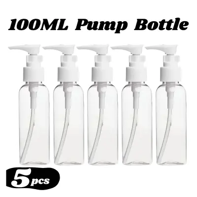 Picture of Pump Spray Bottle 100ml - White 5 Pcs