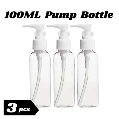 Picture of Pump Spray Bottle 100ml - White 3 Pcs