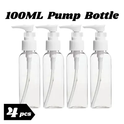 Picture of Pump Spray Bottle 100ml - White 4 Pcs