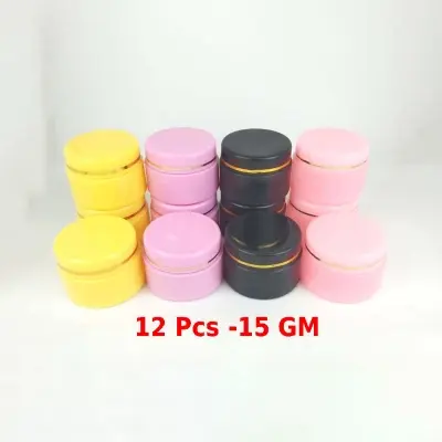 Picture of 15gm Empty Jar Cream container-12 Pcs
