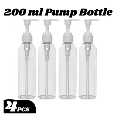 Picture of Pump Spray Bottle 200ml - White 4 Pcs