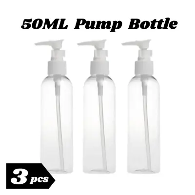 Picture of Pump Spray Bottle 50ml - White 3 Pcs