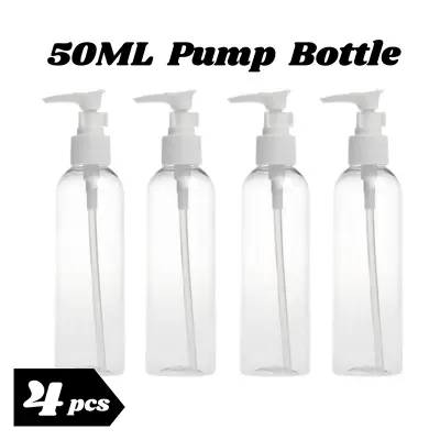 Picture of Pump Spray Bottle 50ml - White 4 Pcs