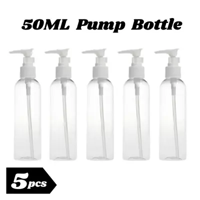 Picture of Pump Spray Bottle 50ml - White 5 Pcs